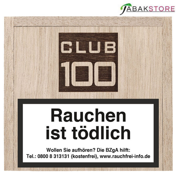 Agio-Club-100-Zigarillos-Holzkiste