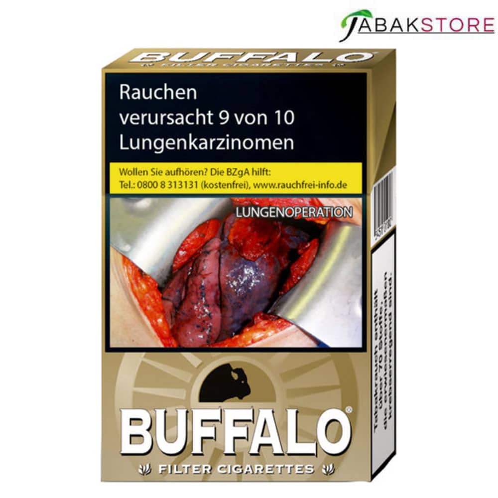 Buffalo Gold 5,60Euro | 20 Zigaretten