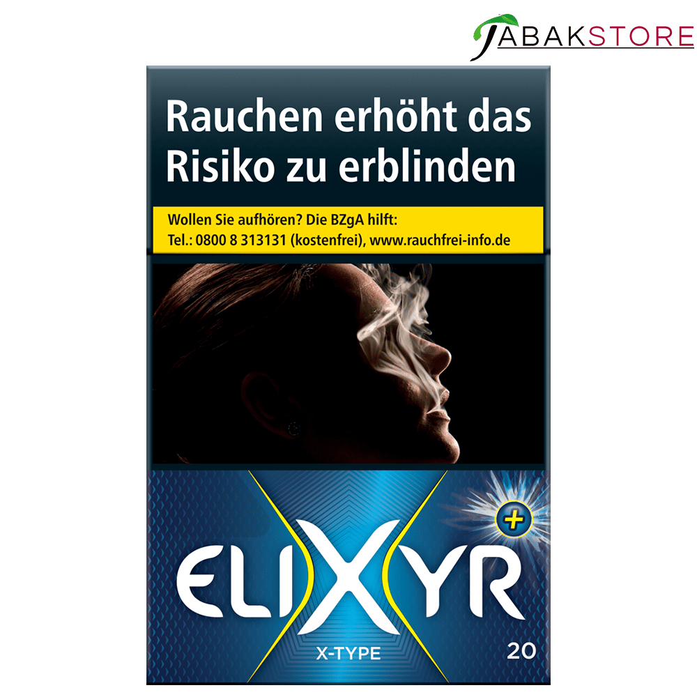 Elixyr X-Type 8,00 Euro | 23 Zigaretten