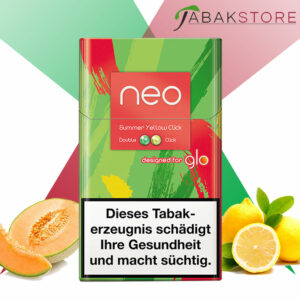Neo-Sticks-Sorte-Summer-Yellow-Click-mit-Melonen-oder-Zitronen-Geschmack