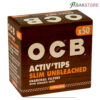 OCB-Activ-Tips-Slim-Unbleached-50er-Packung