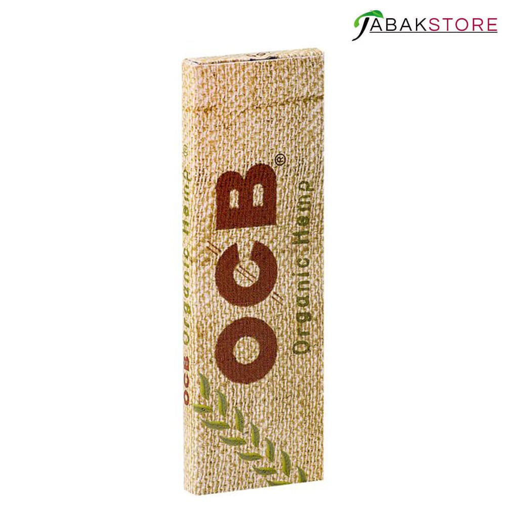 OCB Blättchen Organic Hemp | Aus Natürlichem Hanf | 50x Blatt