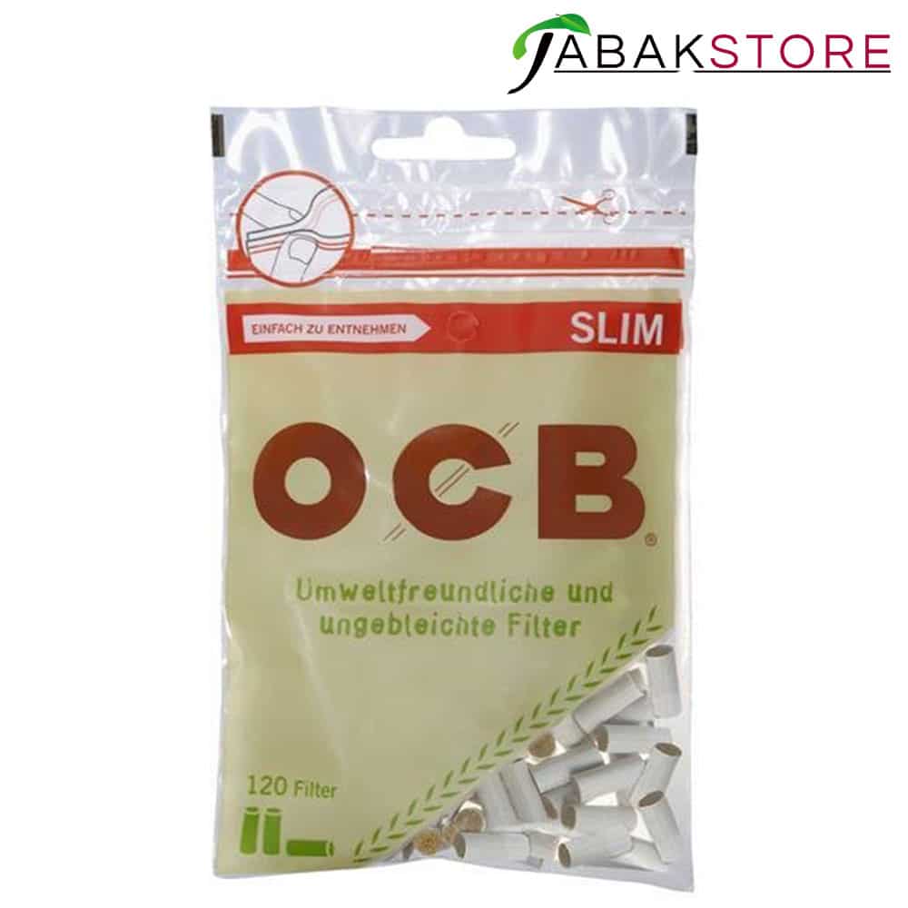 OCB Slim | Organic | Ungebleichte Filter | 1,35 Euro