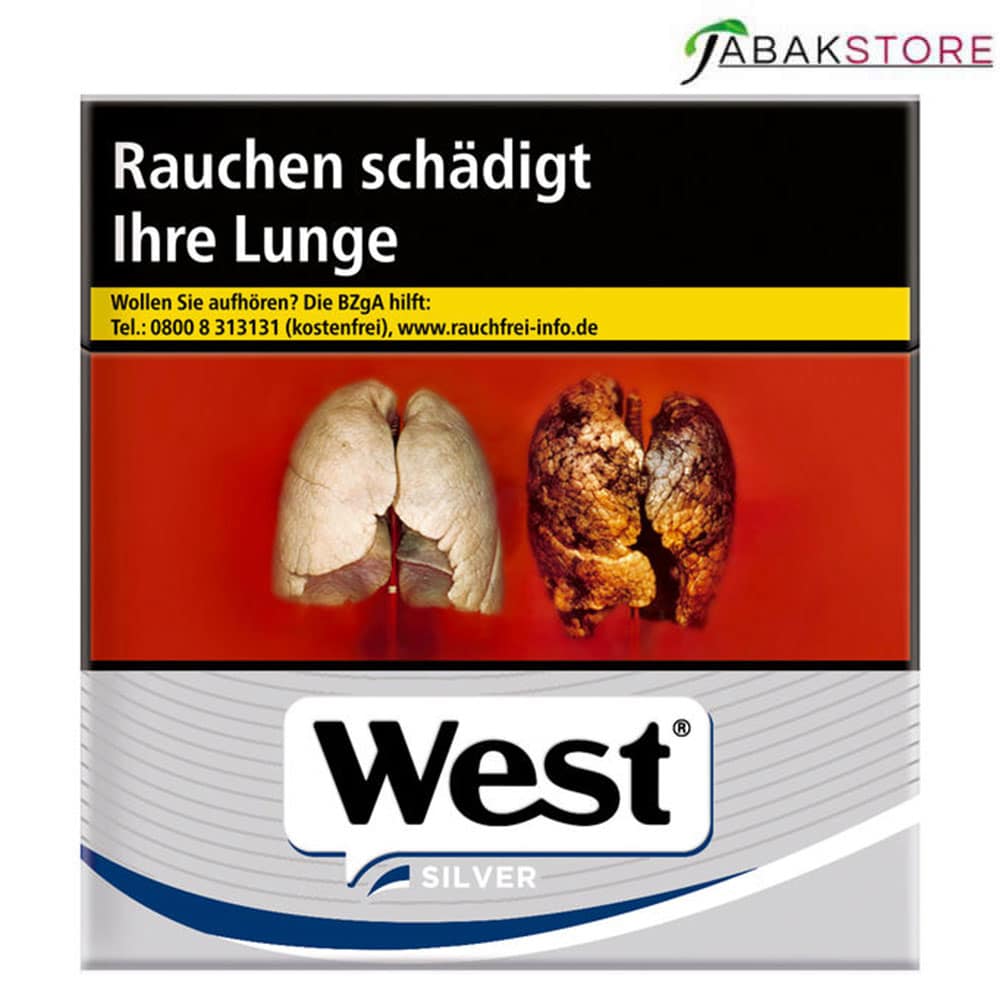West Silver 18,90 Euro | 56 Zigaretten