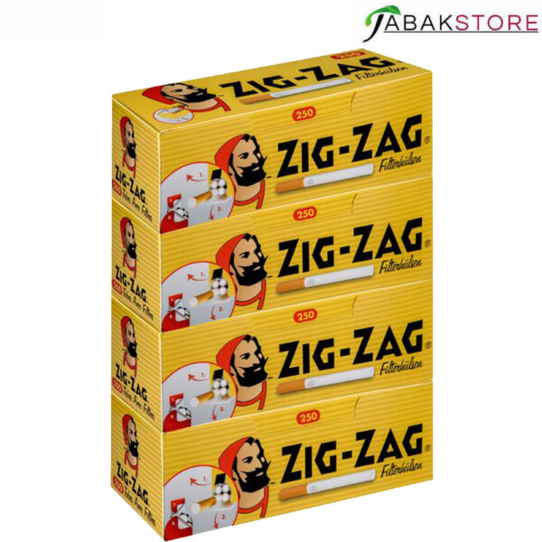 Zig-Zag-Zigaretten-Filterhuelsen-Gebinde