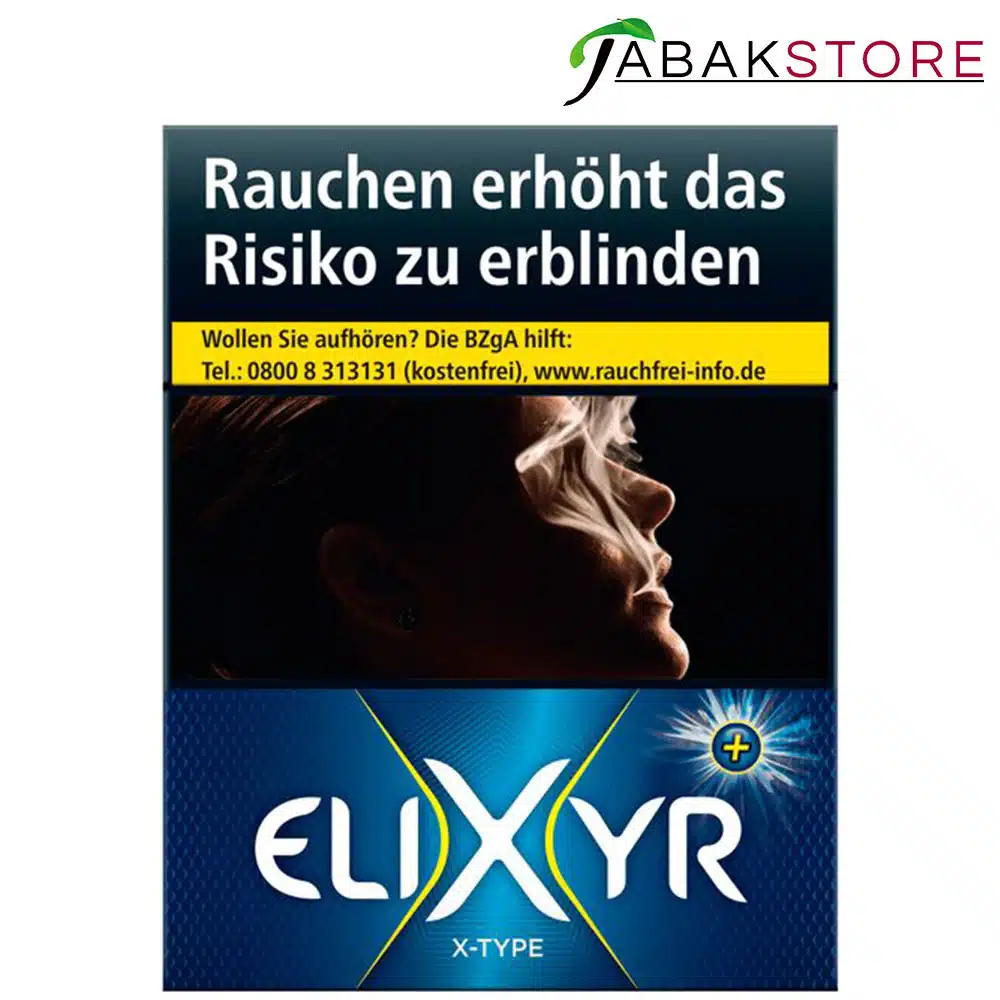 Elixyr X-Type 9,00 Euro | 25 Zigaretten