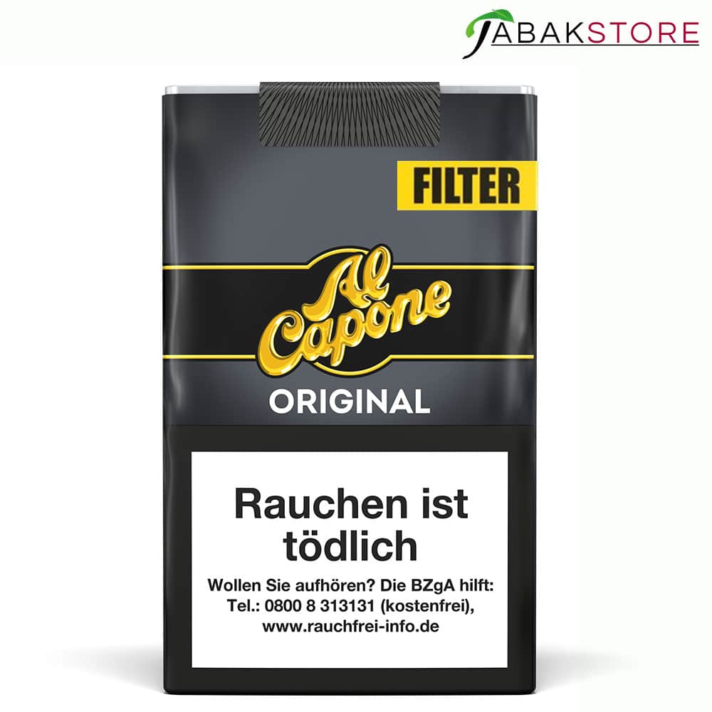 Al Capone Pockets Filter 3.30 Euro | 10 Zigarillos