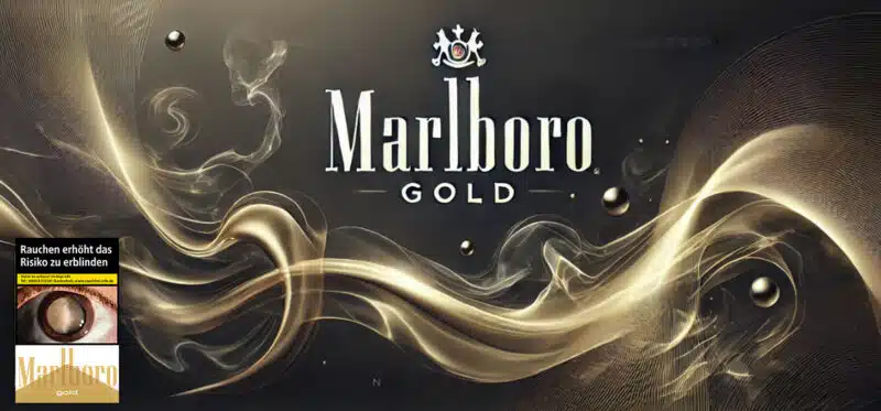 Marlboro-Gold-Zigaretten-Banner