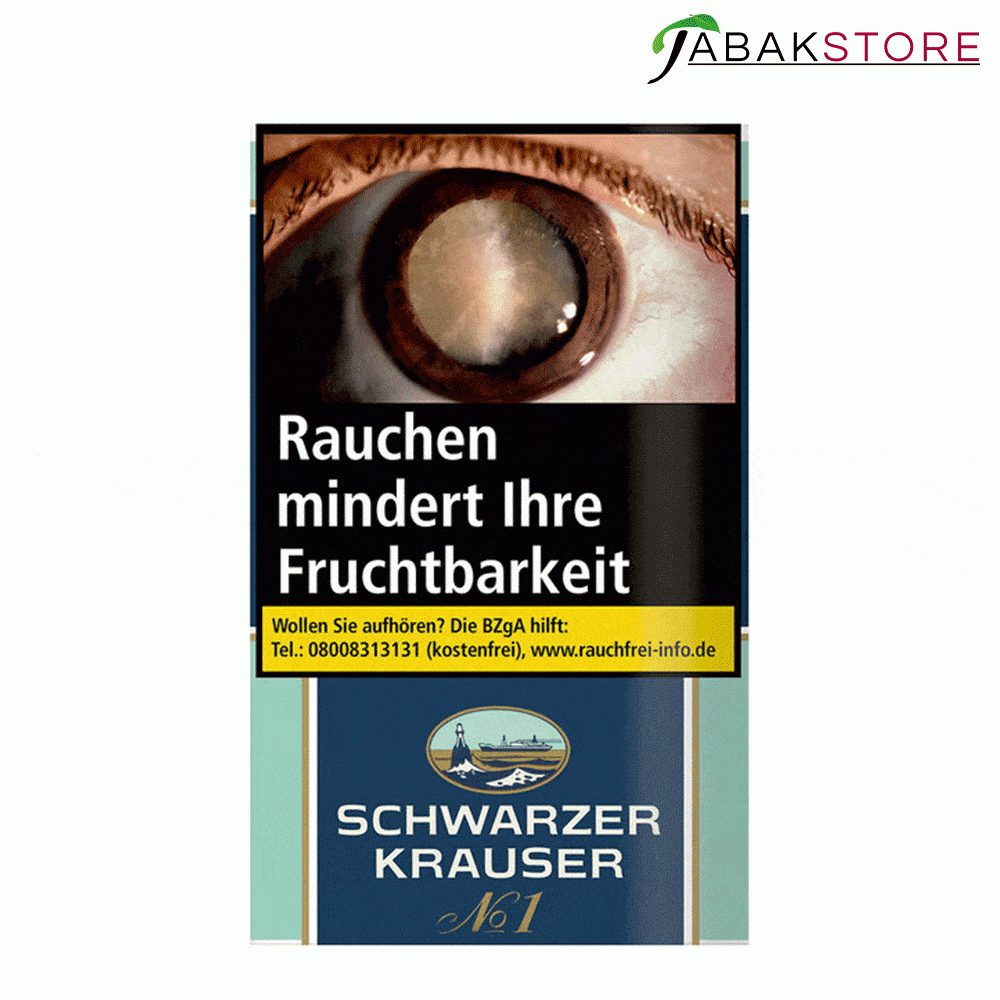 Schwarzer Krauser No1 | 9,20 Euro | 30g Päckchen | Drehtabak