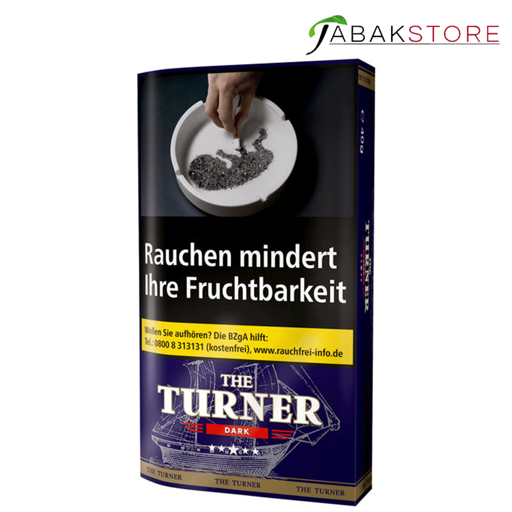 The Turner Dark | Zware Shag | 40g Päckchen | 7,00 Euro