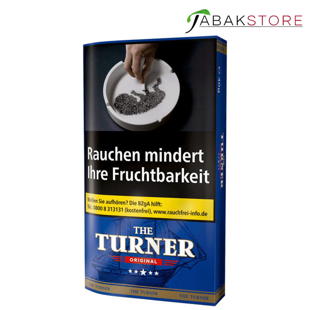 The Turner Original | Halfzware Shag | 40g Päckchen | 7,00 Euro