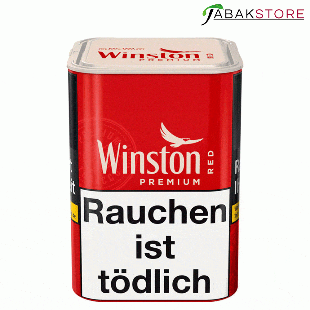Winston Red Premium Dose 19,95 Euro | 65g Zigarettentabak