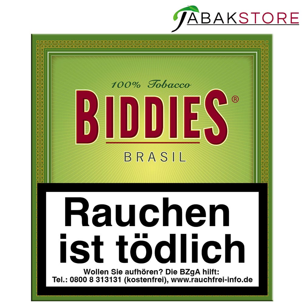 Biddies Brasil 10,80 Euro | 20 Zigarillos