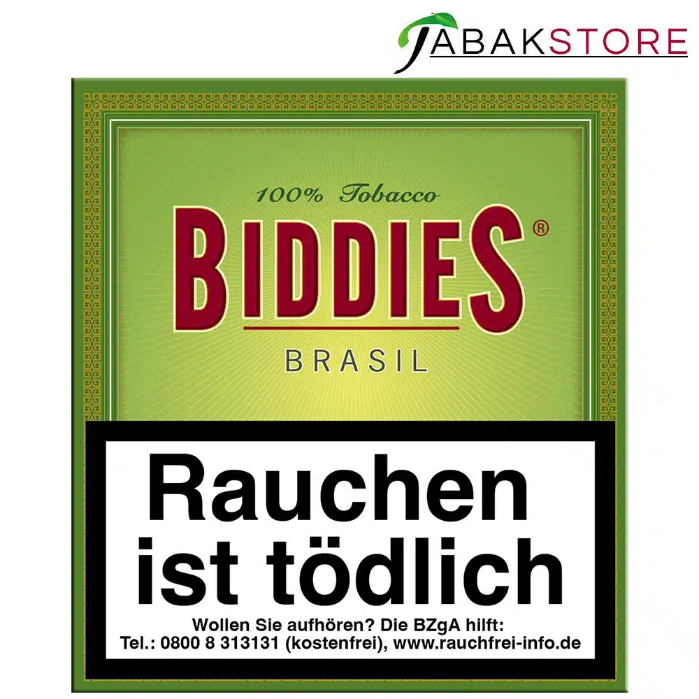 Biddies Brasil 10,80 Euro | 20 Zigarillos