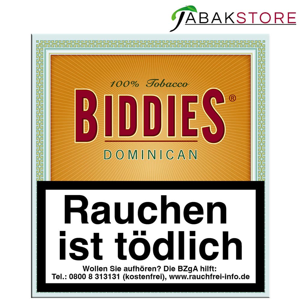 Biddies Dominican 10,80 Euro | 20 Zigarillos