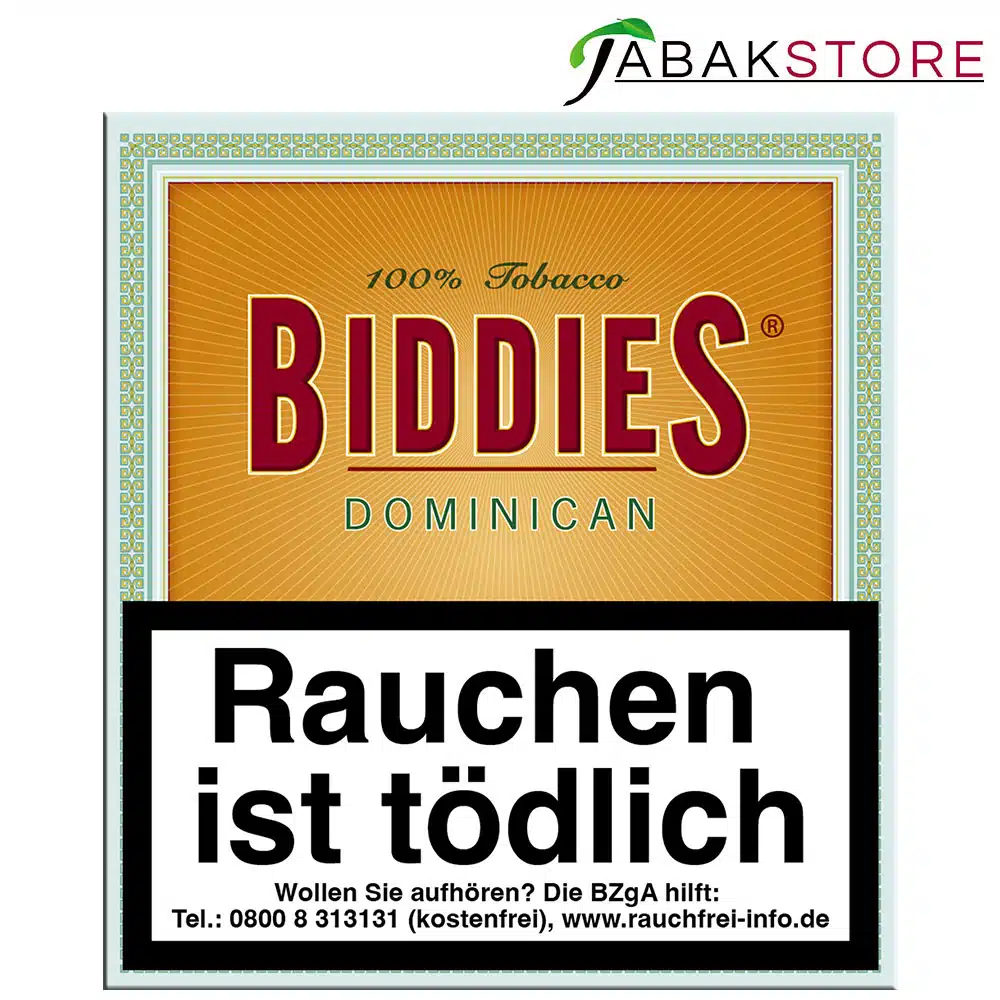 Biddies Dominican 10,80 Euro | 20 Zigarillos