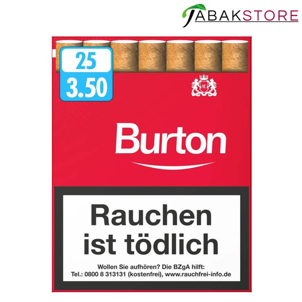 Burton Red 3,50 Euro | 25 Zigarillos