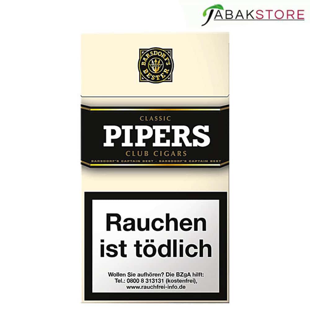 Classic Pipers Zigarillos | 1×10 Club Cigars | 1,50€