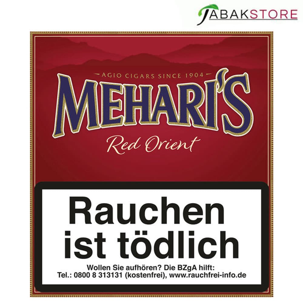 Meharis Red Orient 7,50 Euro | 20 Zigarillos