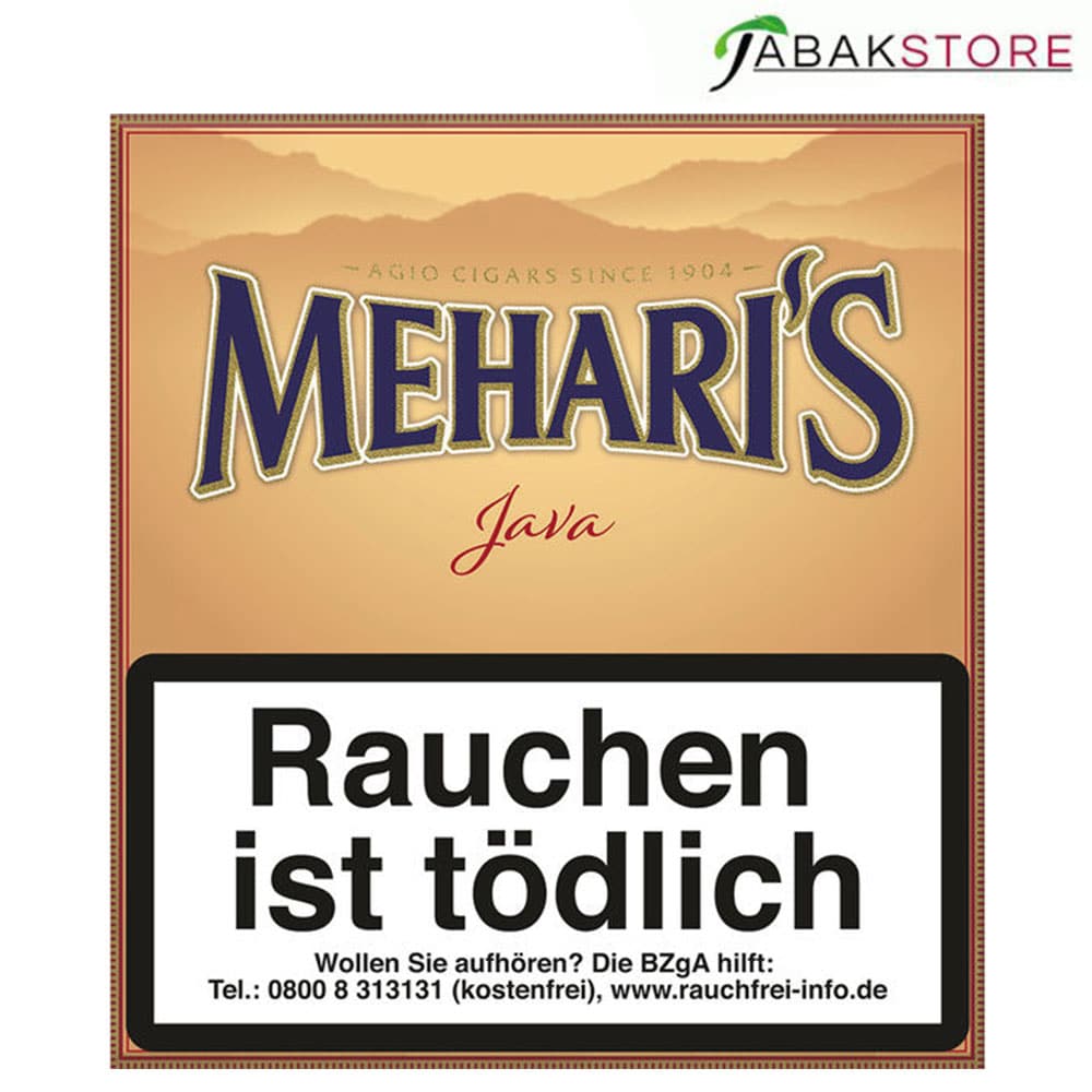 Meharis Java 7,80€ | 20x Zigarillos