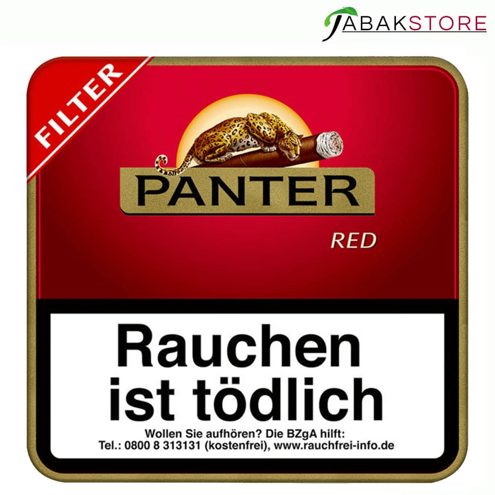 Panter Red Filter | 20 Zigarillos