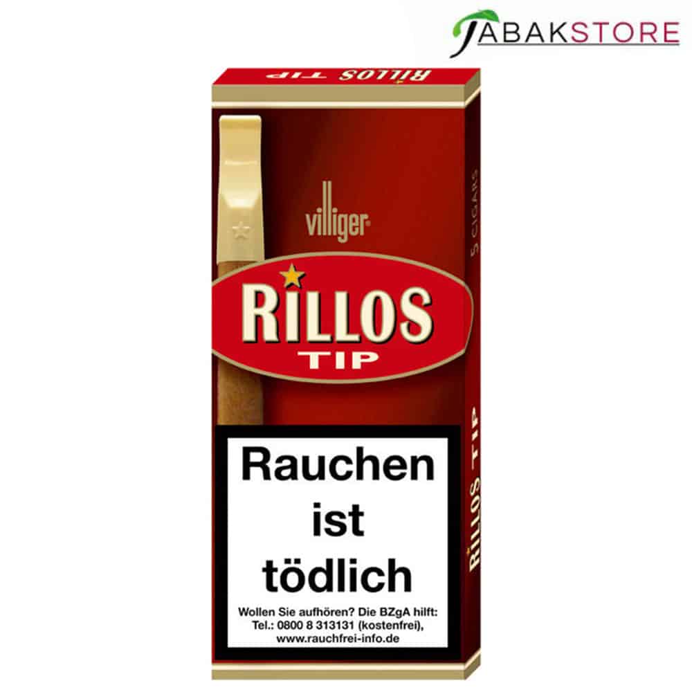 Rillos Tip Zigarillos | 1×5 Stk | 3,20€