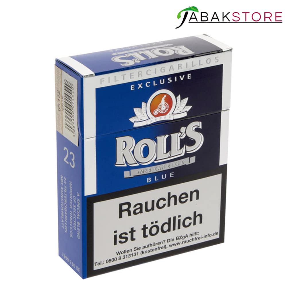 Rolls Exclusive Blue 4,20 Euro | 23 Zigarillos