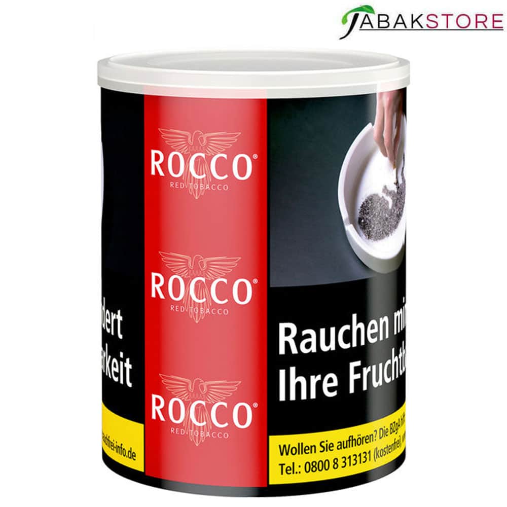 Rocco Red | American Blend Zigarettentabak | 130g Dose | 18,50€