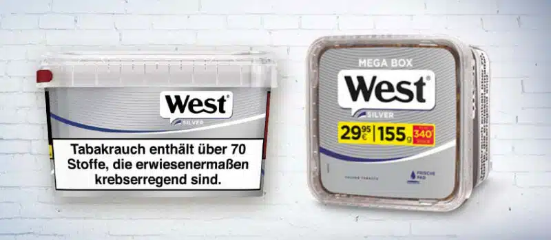 West Silver Mega Box