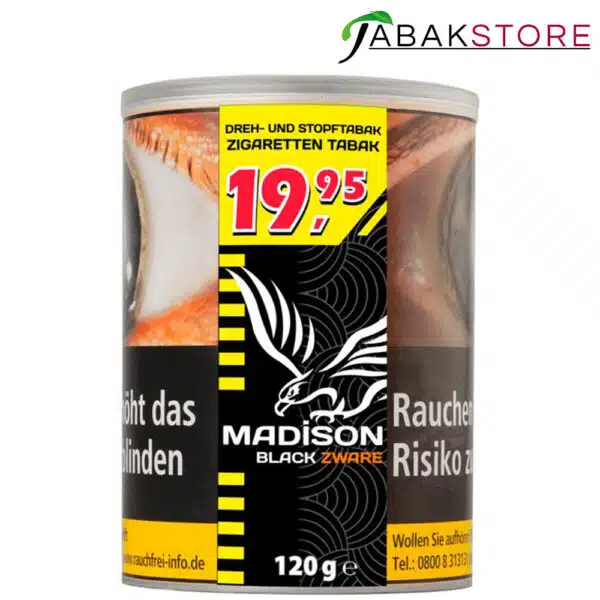 madison-black-zware-tabak-dose-19,95-120g