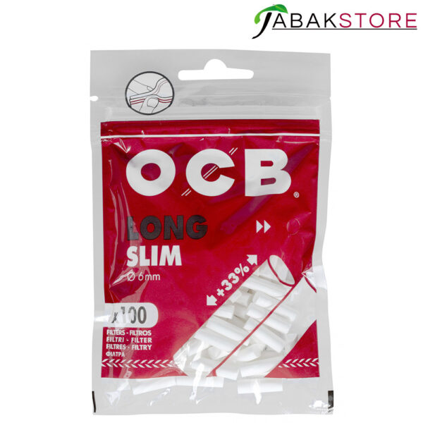 ocb-long-slim-filter-rot-weiß-packung
