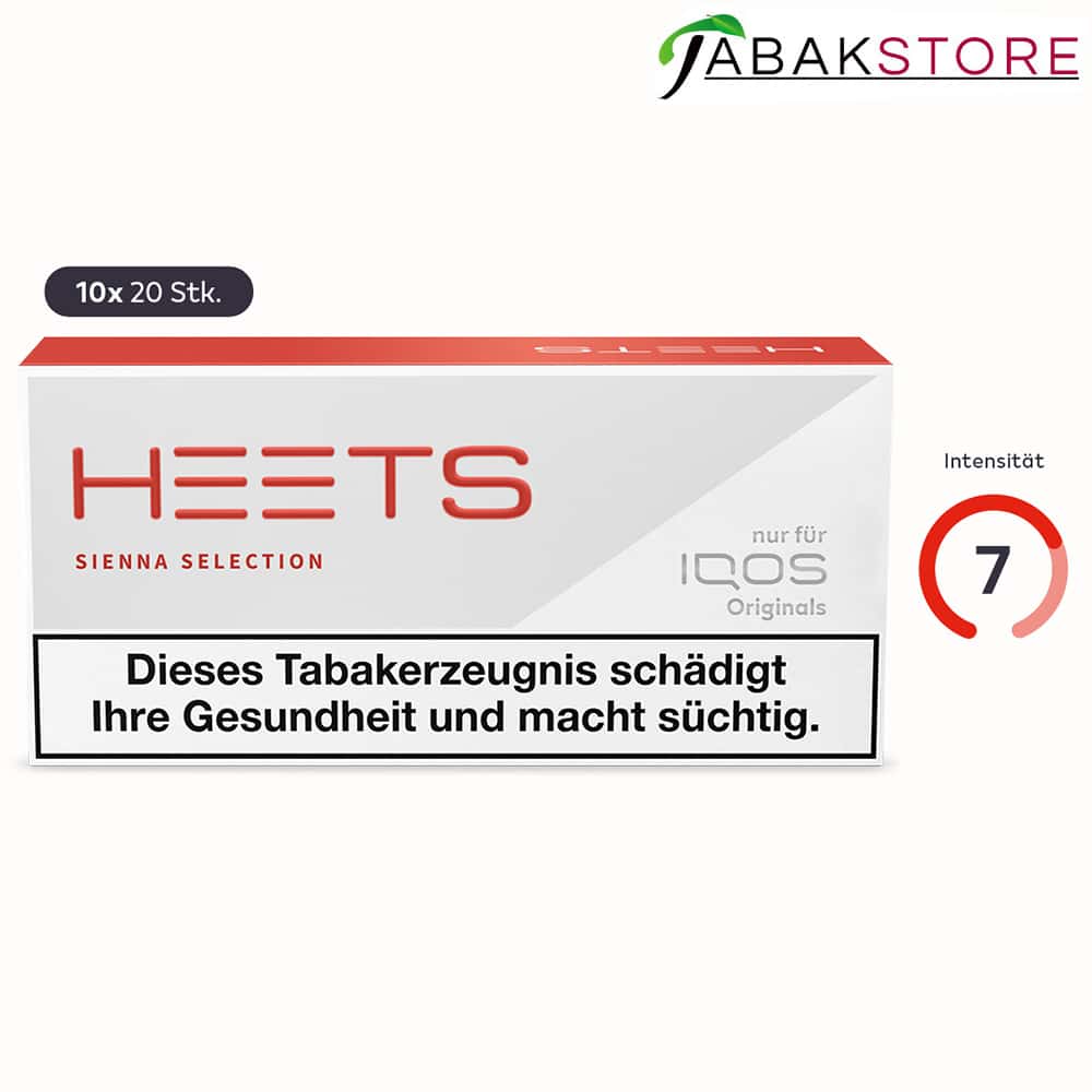 Bundle: Iqos Heets Teak Tabaksticks Stange (10x20 Stück)