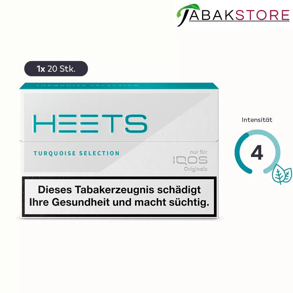 HEETS | Turquoise Menthol | 7,00 Euro