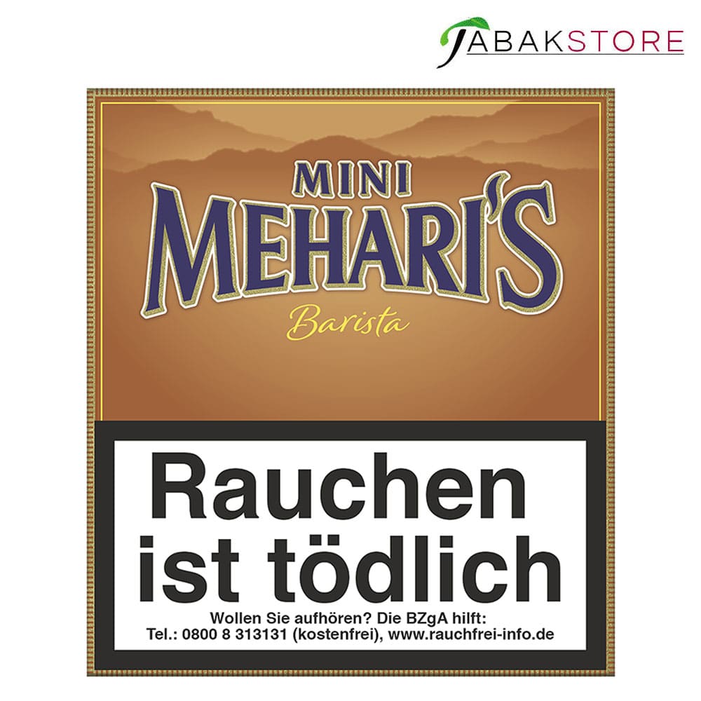 Meharis Mini Barista 6,40 Euro | 20 Zigarillos