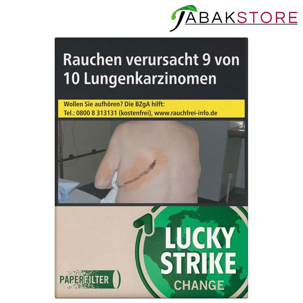 Lucky Strike Change Dark Green 10 Euro | 25 Zigaretten |