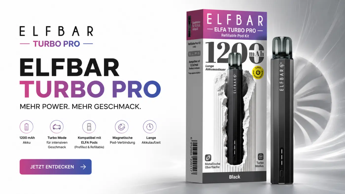 Elfa Turbo Pro Banner