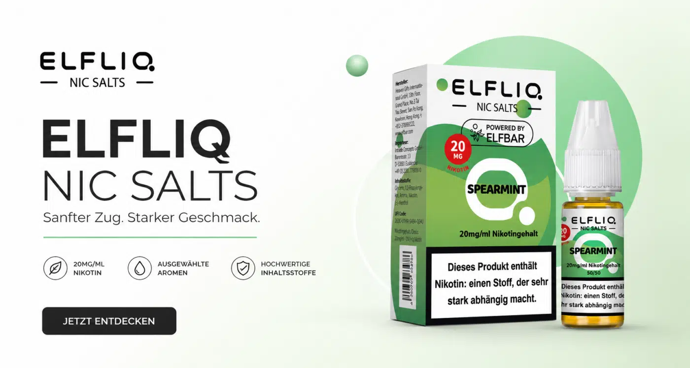 Elfliq Banner mit allen Sorten