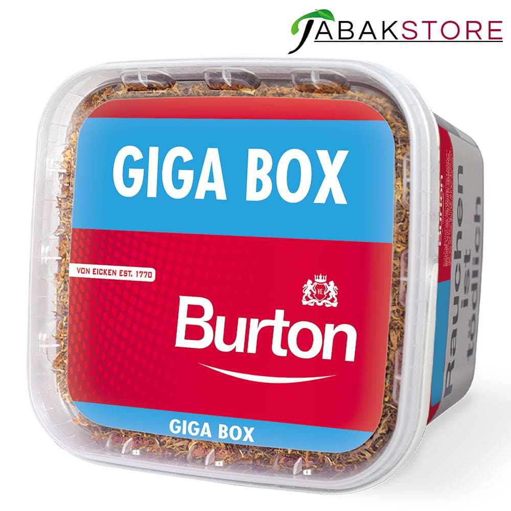 Burton Red GIGA Box 71,00 Euro | 400g Volumentabak