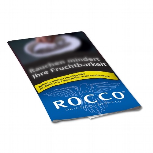 Rocco Original Blau | Halfzware Shag Drehtabak | 38g | 5,45 Euro