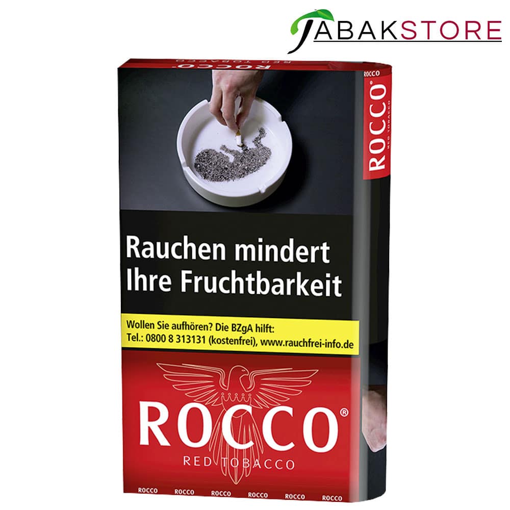Rocco Red | American Blend Drehtabak | 38g Pouch | 5,95€