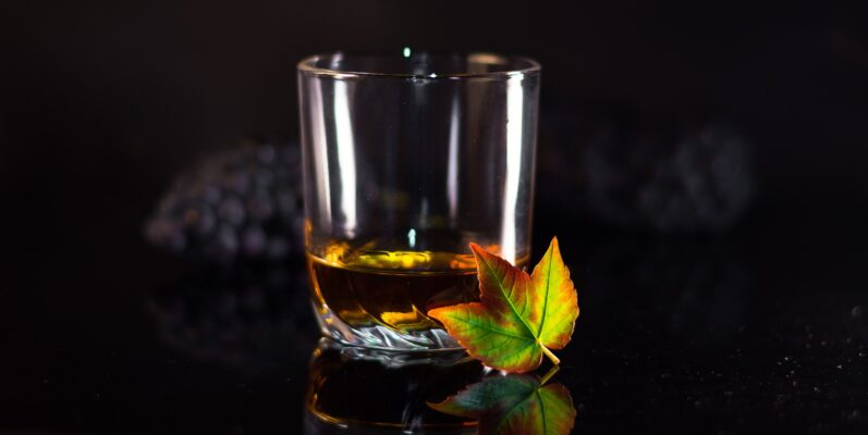 Rum-Glas-Stilvoll