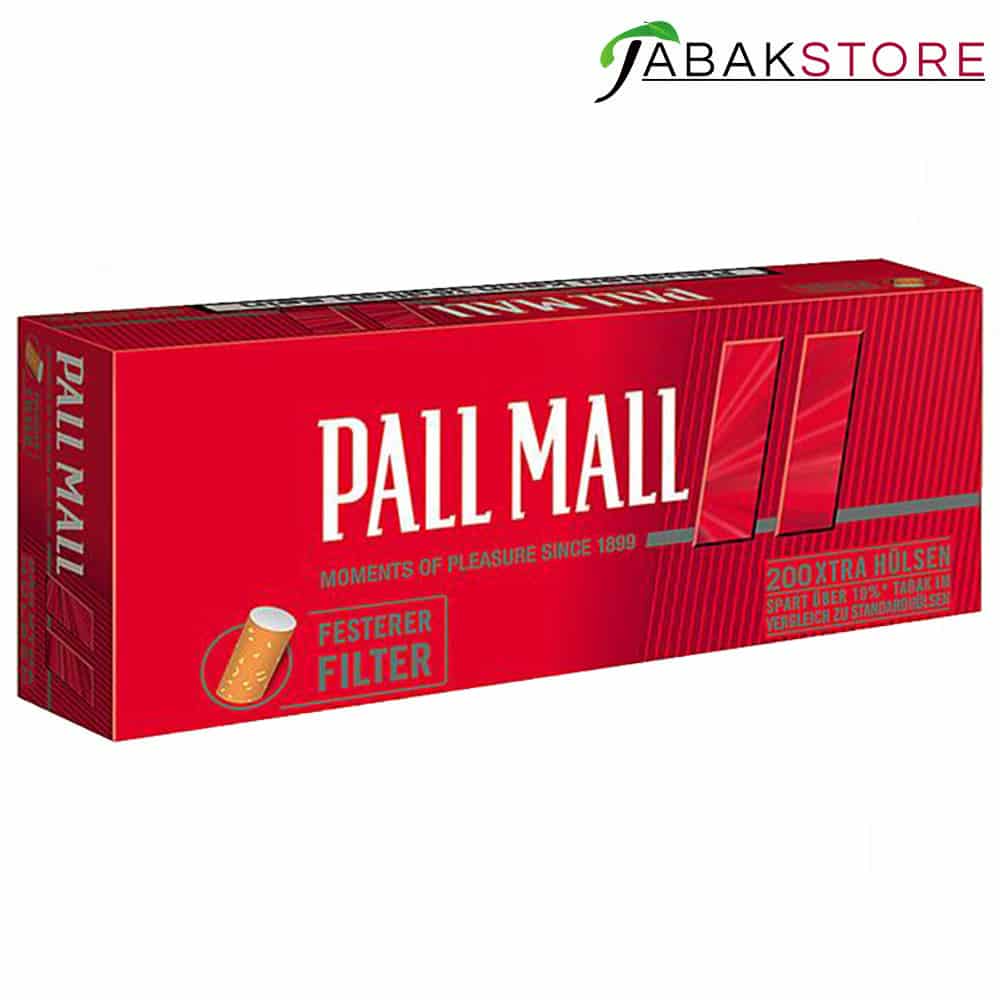 Pall Mall Red Xtra Hülsen