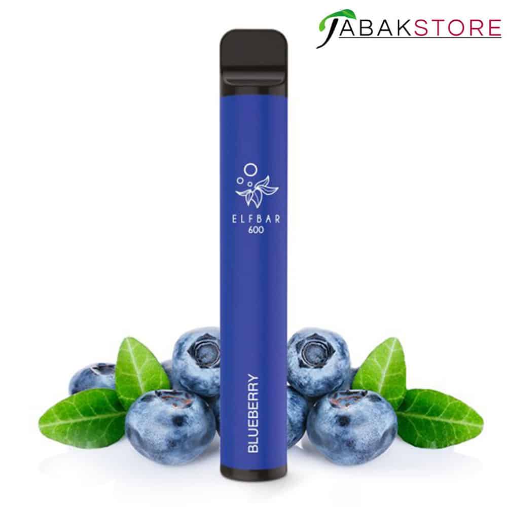 Elfbar 600 Einweg E-Zigarette – Blueberry 20mg