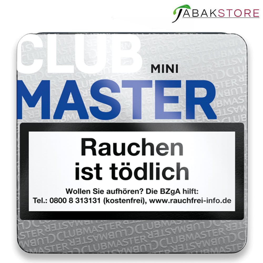 Clubmaster Mini Blue 5,60 Euro | 20 Zigarillos