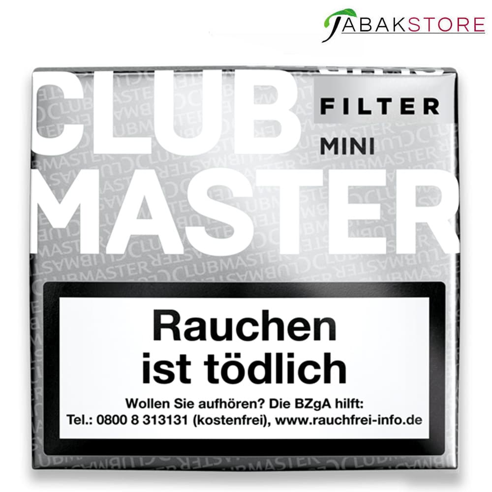 Clubmaster Mini Filter White 5,70 Euro | 20 Zigarillos