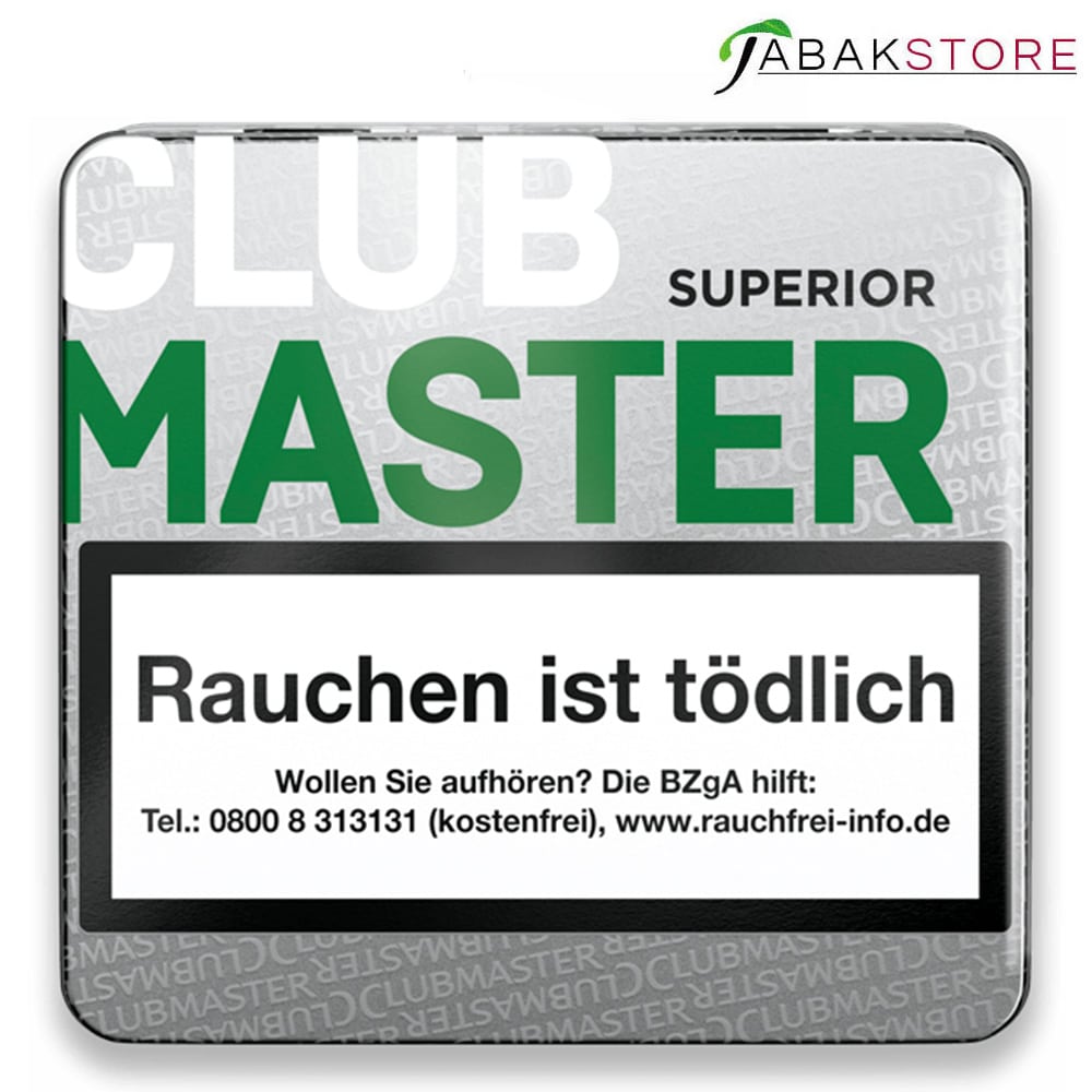 Clubmaster Superior Brasil 7,40 Euro | 20 Zigarillos