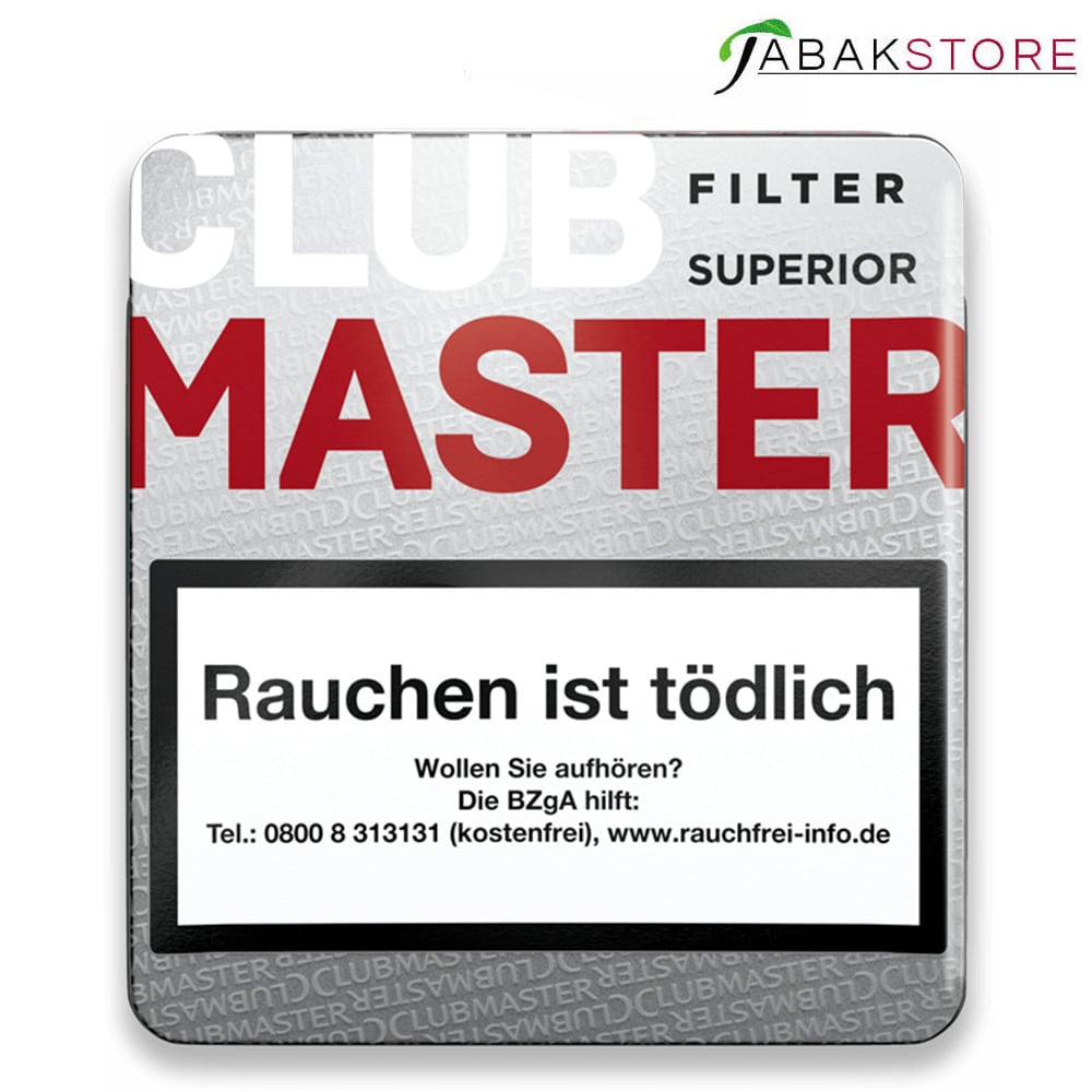 Clubmaster Superior Filter Red 8,10 Euro | 20 Zigarillos