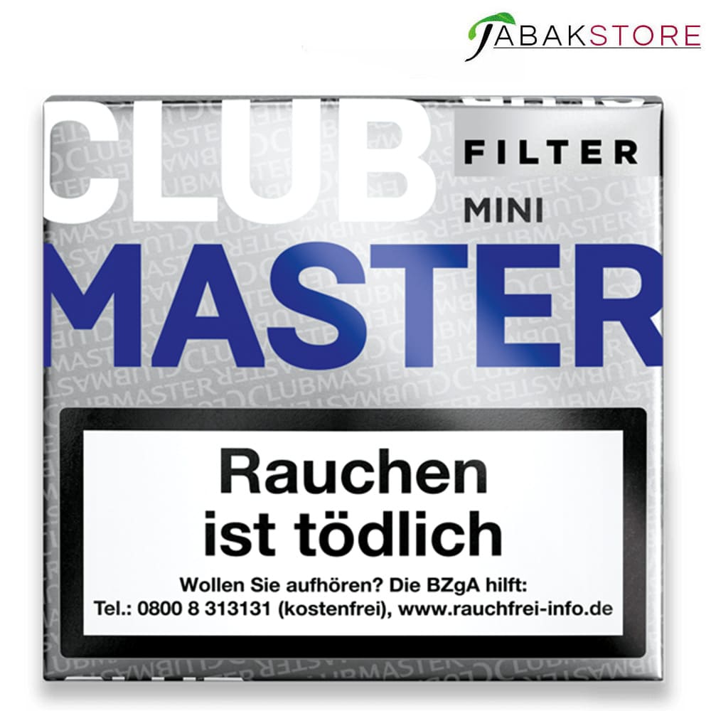 Clubmaster Mini Filter Blue 5,70 Euro | 20 Zigarillos