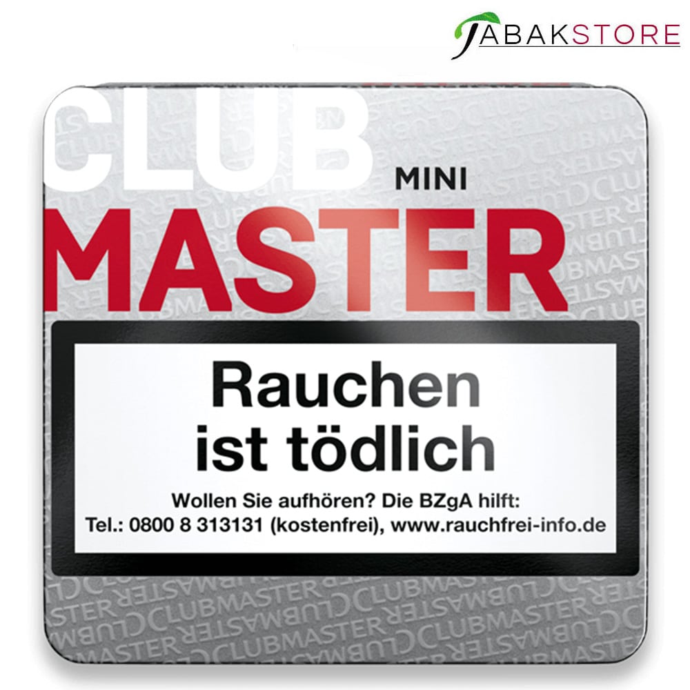 Clubmaster Mini Red 5,60 Euro | 20 Zigarillos