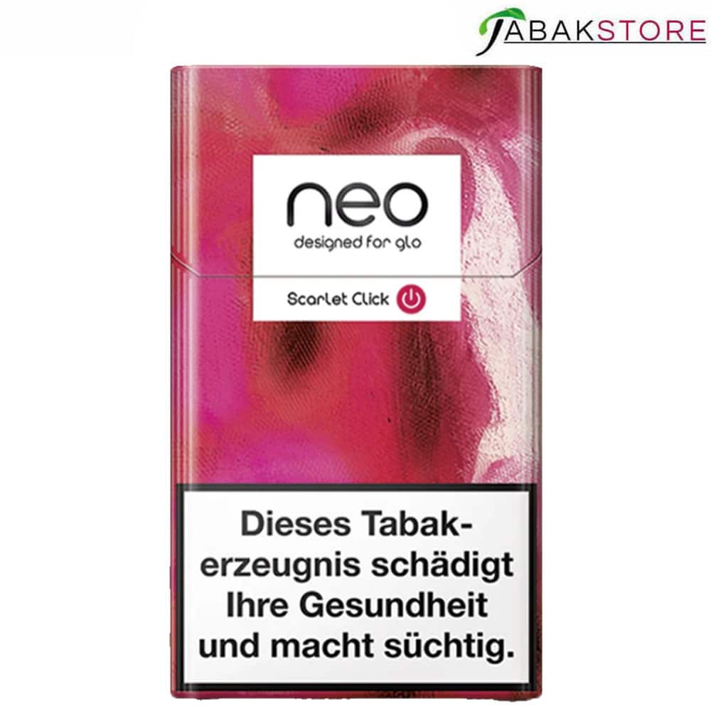 Neo Scarlet Click 5,50 Euro 20 Sticks Tabakstore